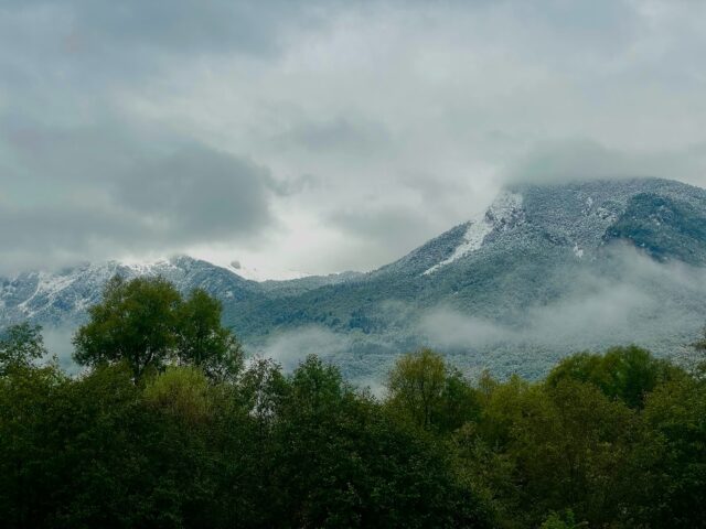 Bijeli pokrivač u oktobru! 😍