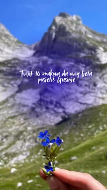 Postoje mjesta koja se ne zaboravljaju a Gusinje je jedno od njih. 📍

Donosimo ti 10 razloga zašto doći i doživjeti svu prirodnu ljepotu koju nosi u sebi.🏔️